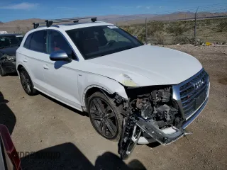 2018 Audi SQ5 Prestige with VIN WA1C4AFYXJ2206768, listed as a Copart auction lot 47340454 with 119,740 mi miles and . Bid and sale history available at DreamBid. Image 4.