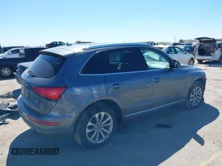2013 Audi Q5 Premium with VIN WA1CFAFP7DA009262, listed as a IAAI auction lot 41730275 with 136,831 mi miles. Bid and sale history available at carsss.com. Image 4.