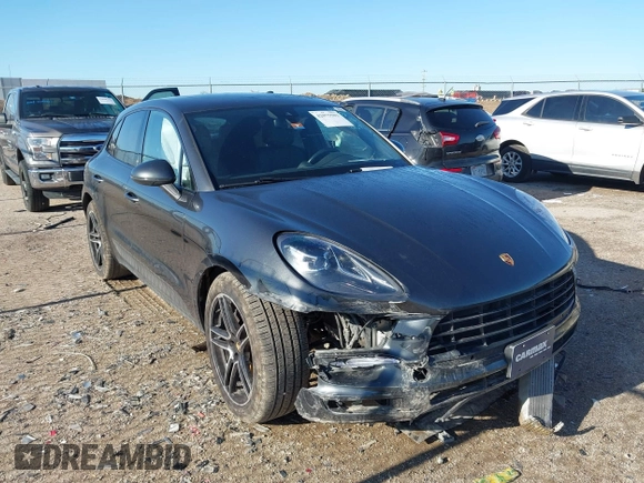 2021 Porsche Macan with VIN WP1AA2A52MLB09795, listed as a IAAI auction lot 42075503 with 26,834 mi miles and . Bid and sale history available at DreamBid. Image 1.