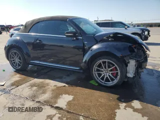 2015 Volkswagen Beetle with VIN 3VW7S7ATXFM801130, listed as a Copart auction lot 78613304 with 102,813 mi miles and Clean Title. Bid and sale history available at DreamBid. Image 4.