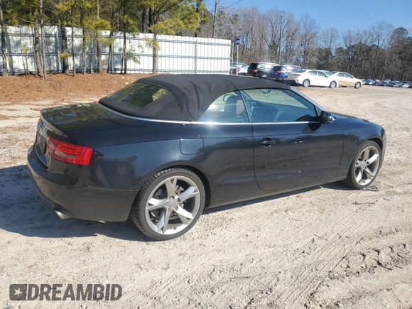 2012 Audi A5 2.0T Premium Plus with VIN WAUJFAFH4CN006801, listed as a Copart auction lot 43929785 with 115,054 mi miles and Salvage Title. Bid and sale history available at carsss.com. Image 3.