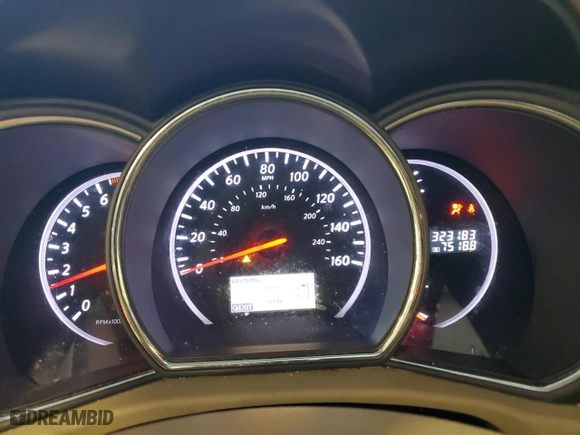 2013 Nissan Murano LE with VIN JN8AZ1MU1DW201135, listed as a Copart auction lot 87206884 with 323,183 mi miles and Salvage Title. Bid and sale history available at carsss.com. Image 9.