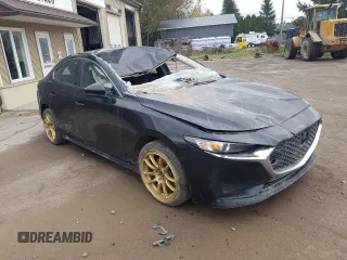 2021 Mazda 3 Preferred with VIN JM1BPBCL0M1308999, listed as a Copart auction lot 72750154 with Not Provided miles and Salvage Title. Bid and sale history available at DreamBid. Image 4.