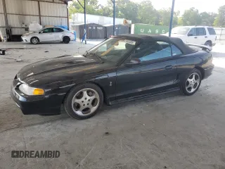 1996 Ford Mustang Cobra with VIN 1FALP46V0TF188786, listed as a Copart auction lot 57933355 with 36,931 mi miles and Salvage title. Bid and sale history available at DreamBid. Image 1.