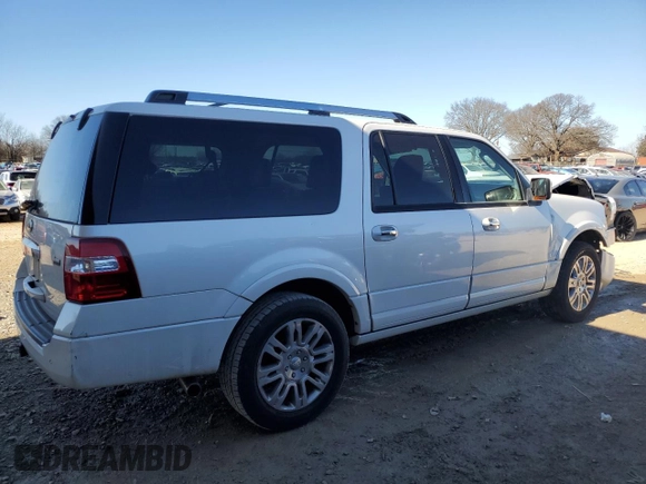 2011 Ford Expedition Max Limited with VIN 1FMJK1K5XBEF12699, listed as a Copart auction lot 89182085 with 239,793 mi miles and Salvage title. Bid and sale history available at DreamBid. Image 3.