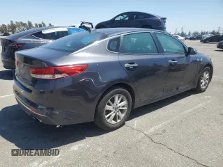 2017 Kia Optima LX with VIN 5XXGT4L31HG132925, listed as a Copart auction lot 55128155 with 225,030 mi miles and Clean Title. Bid and sale history available at carsss.com. Image 3.