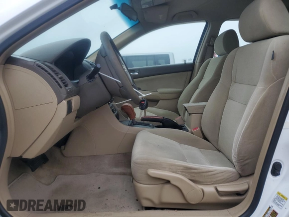2006 Honda Accord LX with VIN 1HGCM56446A161108, listed as a Copart auction lot 58618095 with 202,573 mi miles and Clean title. Bid and sale history available at DreamBid. Image 7.