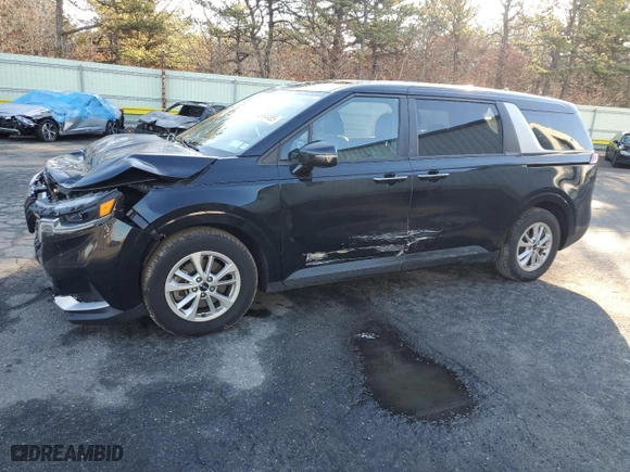 2022 Kia Carnival LXS with VIN KNDNB4H3XN6190223, listed as a Copart auction lot 46894485 with 160,923 mi miles and Salvage Title. Bid and sale history available at carsss.com. Image 1.