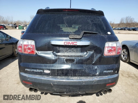 2012 GMC Acadia SLE with VIN 1GKKVPEDXCJ190567, listed as a Copart auction lot 48074955 with 205,590 mi miles and Salvage Title. Bid and sale history available at carsss.com. Image 6.