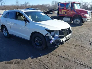 2014 Acura RDX Tech Pkg with VIN 5J8TB3H52EL005314, listed as a IAAI auction lot 41165032 with 98,295 mi miles. Bid and sale history available at carsss.com. Image 1.