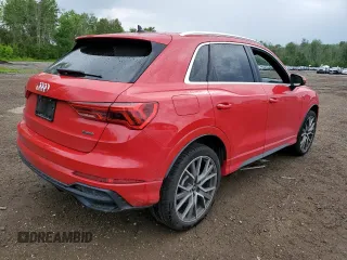 2019 Audi Q3 Technik z VIN WA1FECF37K1070777, wystawiony jako Copart lot #60134355 z przebiegiem 69 543 mil mil oraz Czysty tytuł • Clean title. Historia ofert i sprzedaży dostępna na DreamBid. Obrazek 3.