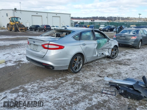 2016 Ford Fusion Titanium with VIN 3FA6P0K96GR101285, listed as a IAAI auction lot 41214633 with 113,633 mi miles and . Bid and sale history available at carsss.com. Image 4.