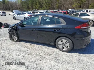 2017 Hyundai Ioniq Blue with VIN KMHC65LC5HU047877, listed as a Copart auction lot 50234285 with 131,058 mi miles and Salvage Title. Bid and sale history available at DreamBid. Image 2.
