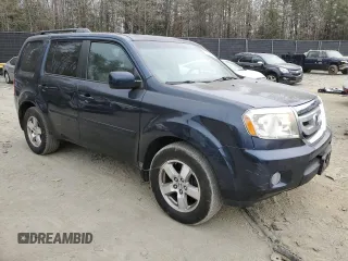 2009 Honda Pilot EX-L with VIN 5FNYF48519B031846, listed as a Copart auction lot 47084245 with 144,498 mi miles and Salvage Title. Bid and sale history available at carsss.com. Image 4.