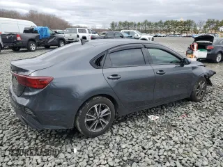 2022 Kia Forte LXS with VIN 3KPF24AD9NE502095, listed as a Copart auction lot 49379155 with 28,300 mi miles and Salvage Title. Bid and sale history available at carsss.com. Image 3.