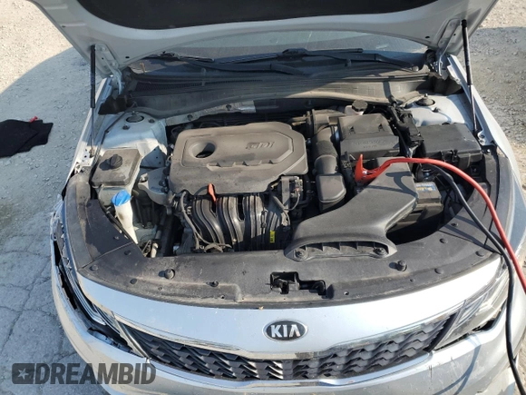 2020 Kia Optima LX with VIN 5XXGT4L3XLG407300, listed as a Copart auction lot 68158504 with 72,516 mi miles and Salvage title. Bid and sale history available at DreamBid. Image 13.