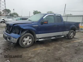 2010 Ford F-150 XL with VIN 1FTEX1C82AFA13498, listed as a Copart auction lot 59487255 with 125,410 mi miles and Salvage title. Bid and sale history available at DreamBid. Image 1.