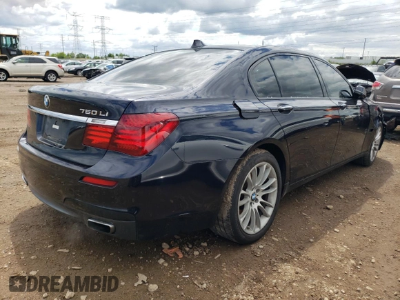 2014 BMW 7 Series ALPINA B7 with VIN WBAYE8C52ED135620, listed as a Copart auction lot 58221745 with 138,418 mi miles and Salvage title. Bid and sale history available at DreamBid. Image 3.
