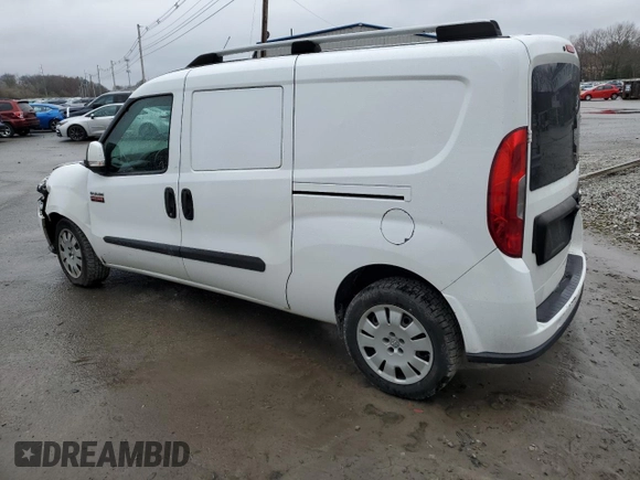 2016 Ram ProMaster City Cargo Tradesman SLT with VIN ZFBERFBT4G6B08446, listed as a Copart auction lot 51034355 with 187,553 mi miles and Salvage title. Bid and sale history available at DreamBid. Image 2.