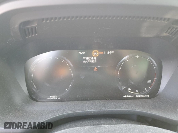 2019 Volvo XC60 Inscription with VIN LYV102RL0KB287438, listed as a Copart auction lot 50498045 with 60,633 mi miles and Salvage title. Bid and sale history available at DreamBid. Image 9.