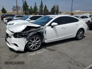 2016 Mazda 6 i Touring with VIN JM1GJ1V52G1446967, listed as a Copart auction lot 54955795 with 149,276 mi miles and Salvage Title. Bid and sale history available at carsss.com. Image 1.