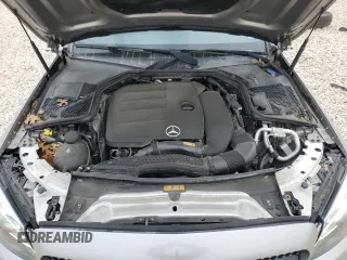 2019 Mercedes-Benz C 300 with VIN WDDWJ8EBXKF769031, listed as a Copart auction lot 50395095 with 46,485 mi miles and Salvage Title. Bid and sale history available at DreamBid. Image 12.