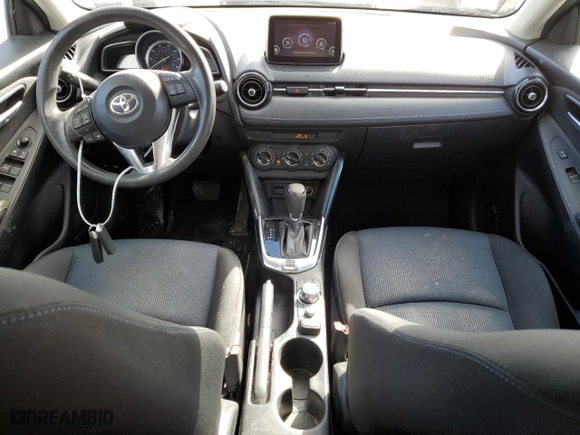 2017 Toyota Yaris iA with VIN 3MYDLBYV5HY187582, listed as a Copart auction lot 45193365 with 98,096 mi miles and Salvage Title. Bid and sale history available at carsss.com. Image 8.