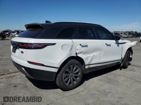 2023 Land Rover Range Rover Velar R-Dynamic S with VIN SALYT2EX3PA348920, listed as a Copart auction lot 70098264 with 11,208 mi miles and Salvage Title. Bid and sale history available at carsss.com. Image 3.