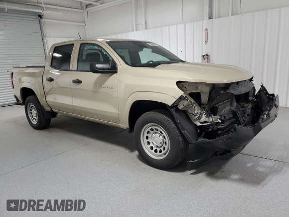 2024 Chevrolet Colorado 2WD Work Truck with VIN 1GCGSBEC1R1145420, listed as a Copart auction lot 55925265 with 12,507 mi miles and Clean Title. Bid and sale history available at DreamBid. Image 4.