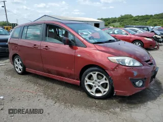 2008 Mazda 5 Touring with VIN JM1CR29L380303216, listed as a Copart auction lot 65026654 with 130,907 mi miles and Salvage Title. Bid and sale history available at DreamBid. Image 4.