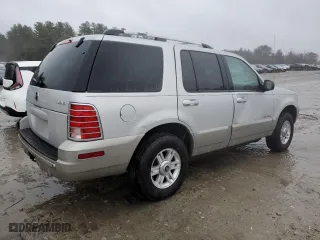 2002 Mercury Mountaineer Convenience w/4.6L with VIN 4M2ZU86W52UJ02759, listed as a Copart auction lot 84517524 with 131,638 mi miles and Clean Title. Bid and sale history available at carsss.com. Image 3.
