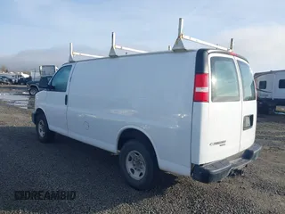 2014 Chevrolet Express Cargo Van with VIN 1GCWGFBA3E1122402, listed as a IAAI auction lot 41795180 with 1 mi miles. Bid and sale history available at carsss.com. Image 3.