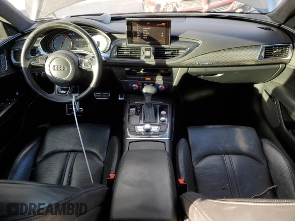 2014 Audi S7 Prestige with VIN WAUW2AFC2EN034654, listed as a Copart auction lot 76705853 with 90,513 mi miles and Salvage Title. Bid and sale history available at carsss.com. Image 8.