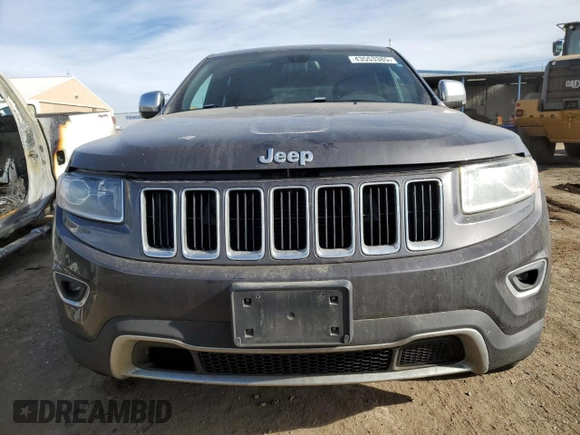 2015 Jeep Grand Cherokee Limited with VIN 1C4RJFBG2FC905297, listed as a Copart auction lot 43553385 with 130,090 mi miles and Salvage Title. Bid and sale history available at carsss.com. Image 5.