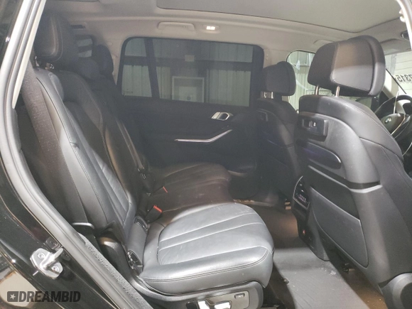 2021 BMW X7 xDrive40i with VIN 5UXCW2C03M9H51860, listed as a Copart auction lot 42567315 with 82,873 mi miles and Salvage Title. Bid and sale history available at carsss.com. Image 11.