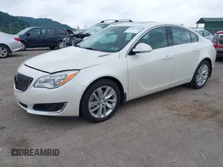 2014 Buick Regal with VIN 2G4GK5EX3E9205672, listed as a IAAI auction lot 42609290 with 54,867 mi miles and . Bid and sale history available at DreamBid. Image 2.