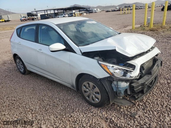 2017 Hyundai Accent SE with VIN KMHCT5AE9HU336726, listed as a Copart auction lot 41382765 with 103,894 mi miles and Salvage Title. Bid and sale history available at carsss.com. Image 4.