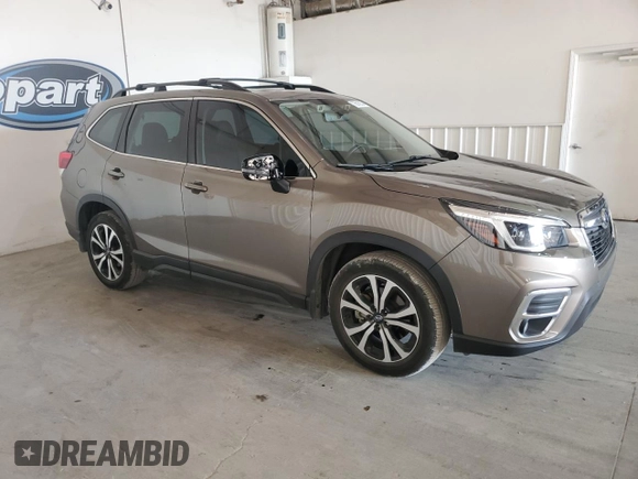 2021 Subaru Forester Limited with VIN JF2SKAUC4MH459022, listed as a Copart auction lot 76018934 with 27,175 mi miles and Clean Title. Bid and sale history available at carsss.com. Image 4.