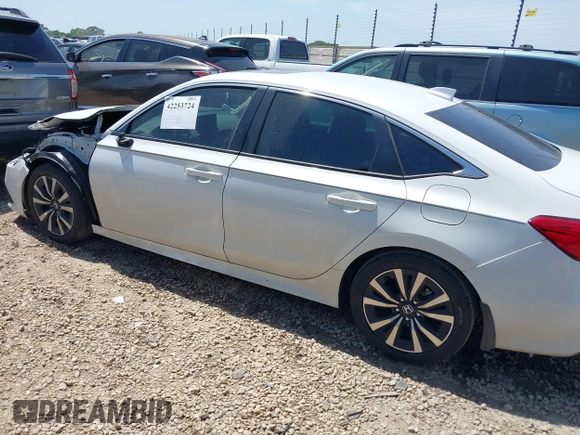 2023 Honda Civic EX with VIN 2HGFE1F76PH324177, listed as a IAAI auction lot 42253724 with 26,950 mi miles and . Bid and sale history available at DreamBid. Image 15.