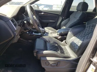 2021 Audi SQ5 Premium Plus with VIN WA1B4AFY7M2035672, listed as a Copart auction lot 59322024 with 25,217 mi miles and Salvage Title. Bid and sale history available at DreamBid. Image 7.