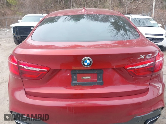 2016 BMW X6 sDrive35i with VIN 5UXKU0C52G0F93330, listed as a IAAI auction lot 41899939 with 126,404 mi miles. Bid and sale history available at carsss.com. Image 16.