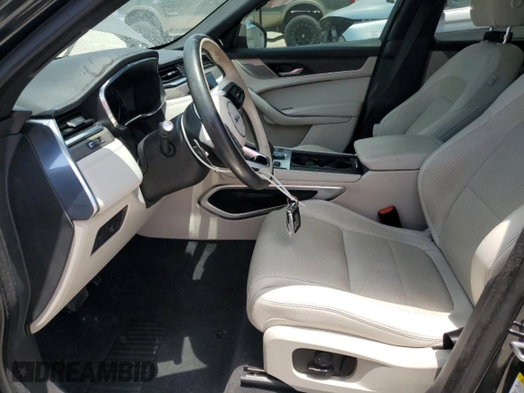 2023 Jaguar F-Pace S with VIN SADCJ2EX4PA714735, listed as a Copart auction lot 62276255 with 28,353 mi miles and Salvage title. Bid and sale history available at DreamBid. Image 7.