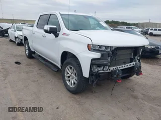 2021 Chevrolet Silverado 1500 LTZ with VIN 3GCUYGED3MG141869, listed as a IAAI auction lot 41233782 with 59,753 mi miles and . Bid and sale history available at DreamBid. Image 1.