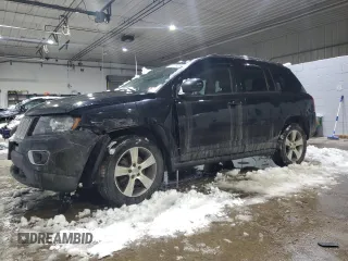 2017 Jeep Compass High Altitude with VIN 1C4NJDEB0HD169962, listed as a Copart auction lot 43227405 with 144,912 mi miles and Salvage Title. Bid and sale history available at carsss.com. Image 1.