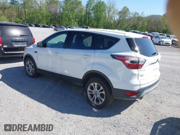 2017 Ford Escape SE with VIN 1FMCU9GD3HUA40233, listed as a IAAI auction lot 42126271 with 284,937 mi miles. Bid and sale history available at carsss.com. Image 3.