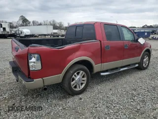 2008 Ford F-150 XLT with VIN 1FTPW12V28FA95908, listed as a Copart auction lot 43431695 with 31,980 mi miles and Salvage Title. Bid and sale history available at carsss.com. Image 3.