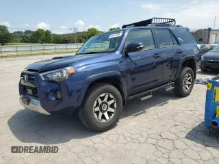 2023 Toyota 4Runner TRD Off Road Premium with VIN JTERU5JR4P6153523, listed as a Copart auction lot 64667905 with 19,679 mi miles and Salvage title. Bid and sale history available at DreamBid. Image 1.