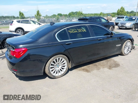 2010 BMW 7 Series 750Li xDrive with VIN WBAKC8C59AC431388, listed as a IAAI auction lot 42523882 with 90,244 mi miles and . Bid and sale history available at DreamBid. Image 4.