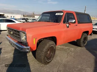 1979 Chevrolet Blazer с VIN CKL189F128888, выставлен на аукционе Copart как лот 74773944 с пробегом Не указан миль и Списание • Salvage title. История ставок и продаж доступна на DreamBid. Изображение 1.
