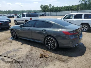 2020 BMW 8 Series 840i with VIN WBAGV2C06LCD56253, listed as a Copart auction lot 63133353 with 25,553 mi miles. Bid and sale history available at carsss.com. Image 2.